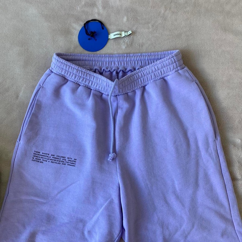 Long the Pangaia shorts